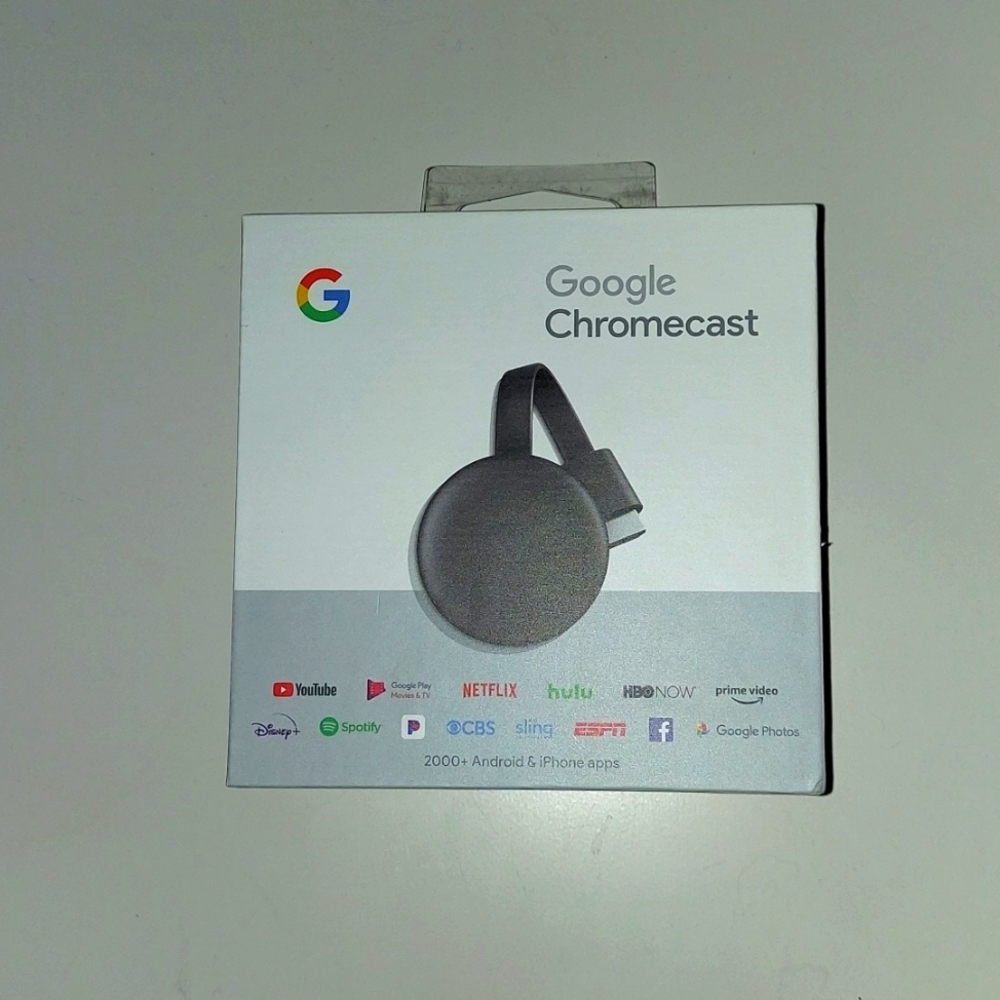 Google Chromecast (3rd Generation) Black